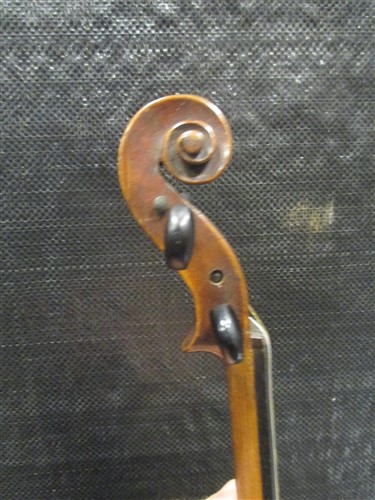 Lot 292 - A German violin with Stradivarius label (full...