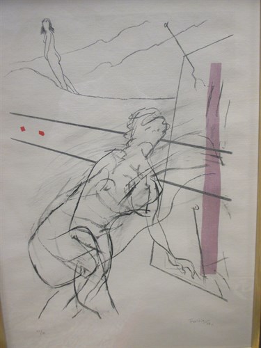 Lot 320 - Wilhelm Freddie (Danish, 1909-1995), Lithograph, signed and numbered 54/78