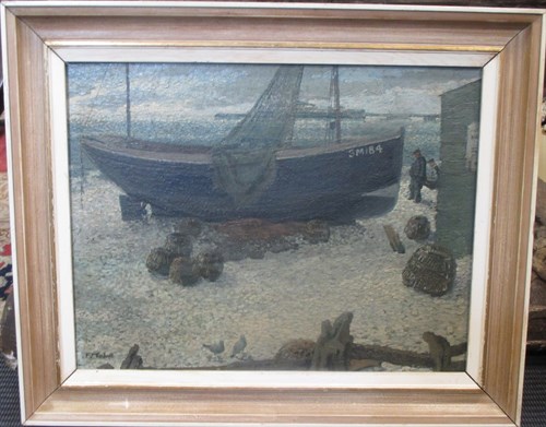 Lot 229 - F J Timbrell (British, 20th Century), 'Fishing...