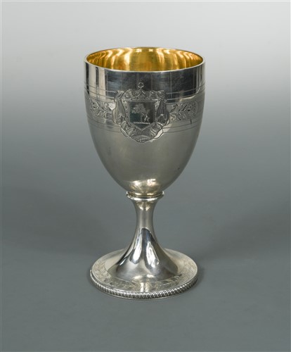 Lot 563 - A George III silver goblet