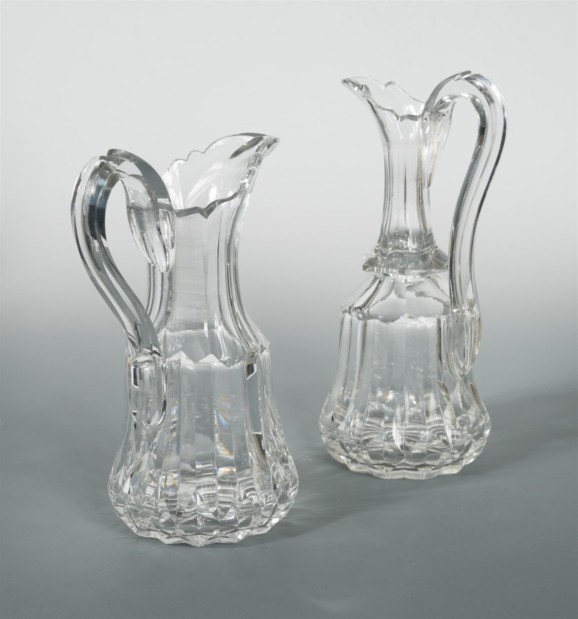 Lot 7 - A Victorian ewer and jug