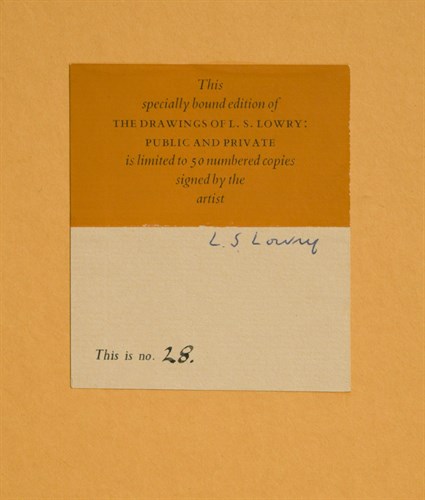 Lot 407 - The Drawings of L.S. Lowry