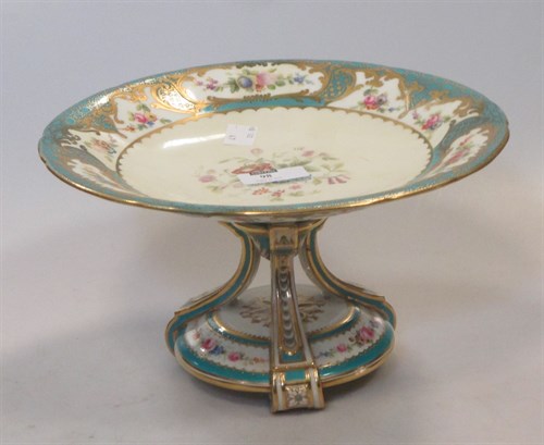 Lot 98 - Minton dessert comport from a dessert service,...