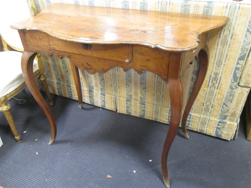 Lot 391 - A 19th Century Continental walnut and...