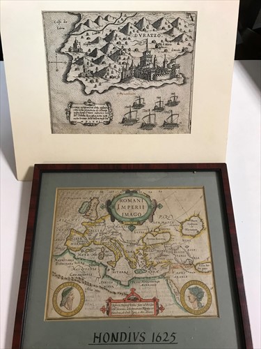 Lot 70 - Map of the River Thames, 1796