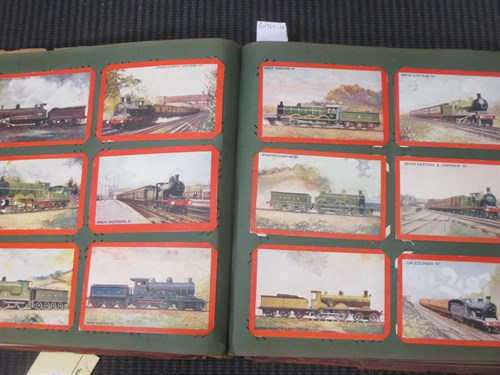 Lot 112 - An album of early 20th century train related...