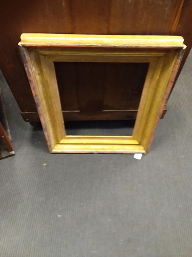 Lot 300 - A gilded 19th century picture frame, 64 x...