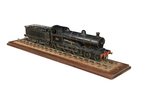 Lot 418 - Carson for Bassett Lowke, 'Experiment', a LNWR  4-6-0, 2.5inch gauge live steam spirit fired locomotive and tender