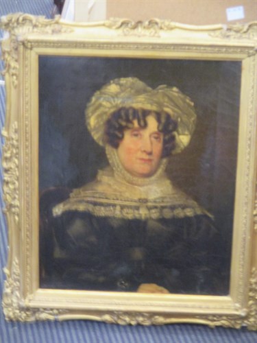Lot 260 - English School, 19th Century, Portrait of a...