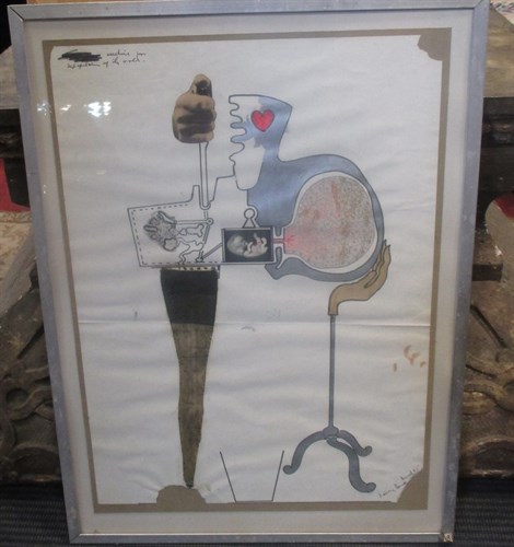 Lot 321 - Henry Bird (British, 20th Century,) A 1960s...