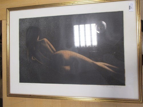 Lot 317 - Francis Kelly, Nocture and Morning Light, Nude...