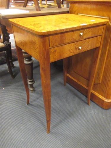 Lot 364 - A 19th Century Satinwood Side Table, 51cm W