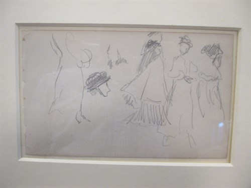 Lot 222 - Randolph Caldecott (1846-1886) 'Figural Sketch'...