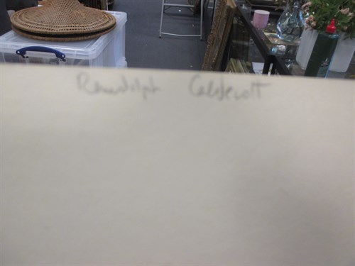Lot 222 - Randolph Caldecott (1846-1886) 'Figural Sketch'...
