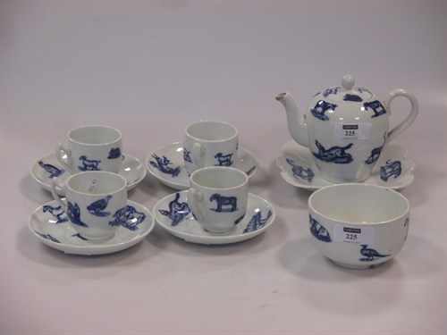 Lot 225 - An unusual Spode child's tea set