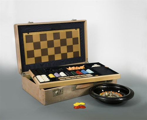 Lot 203 - A mid-20th century Fortnum & Mason games compendium