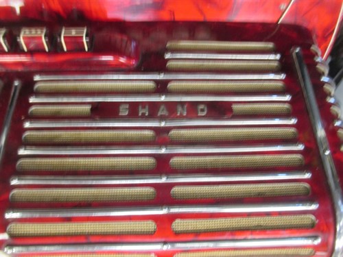 Lot 160 - A Hohner Shand Morino 46 button accordion,...