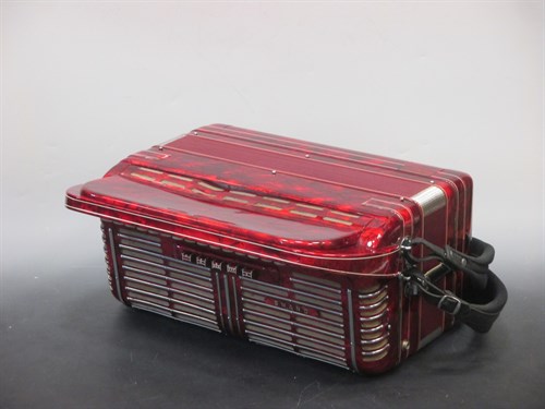 Lot 160 - A Hohner Shand Morino 46 button accordion,...