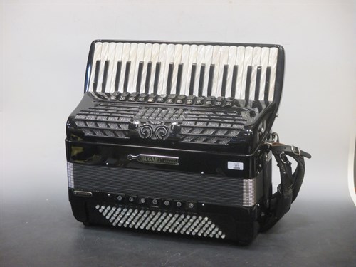 Lot 163 - A Bugari Champion Cass accordion,...