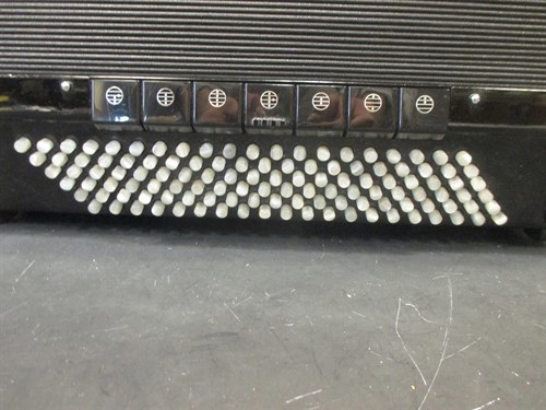 Lot 163 - A Bugari Champion Cass accordion,...