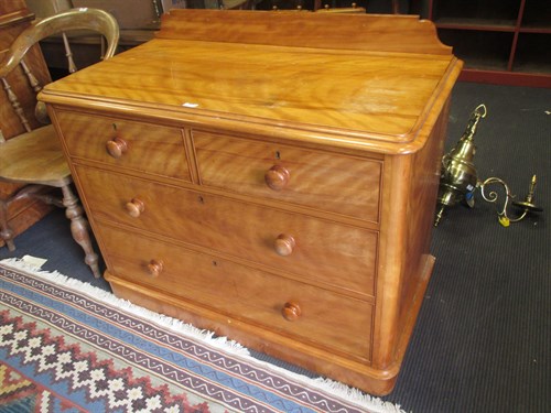 Lot 427 - A Victorian chest of two short and two long...