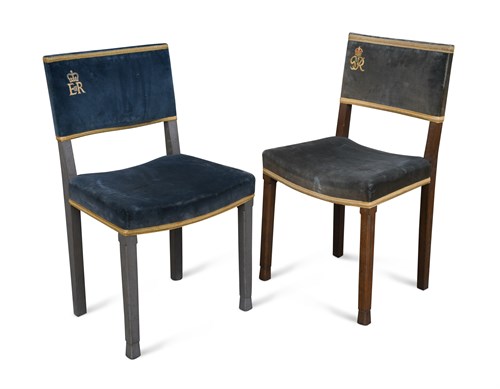 Lot 291 - W. Hands & Sons, a George VI 1937 Coronation chair
