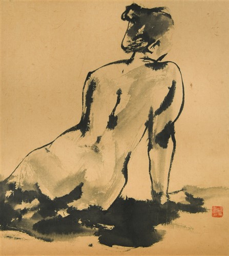 Lot 44 - Qu Leilei (Chinese 1951-)