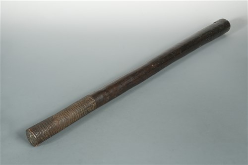 Lot 287 - A 19th Century Fijian Bowai pole club