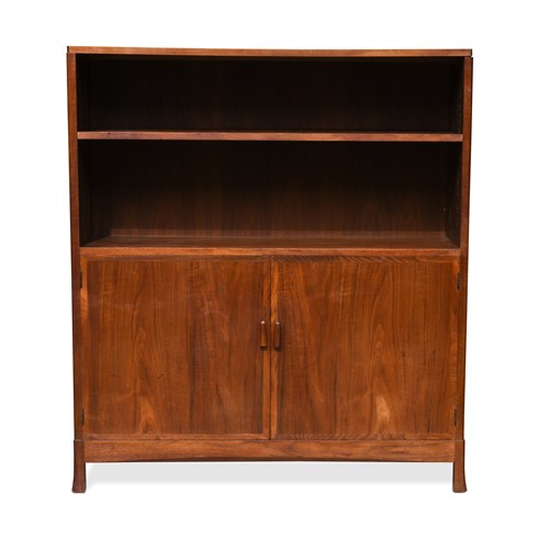 Lot 252 - A Cotswold School walnut cabinet