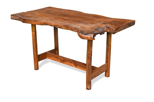 Lot 254 - Reynolds of Ludlow, a yew wood coffee table