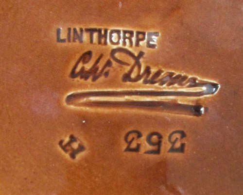 Lot 24 - Dr. Christopher Dresser (1834-1904) for Linthorpe, a small plate