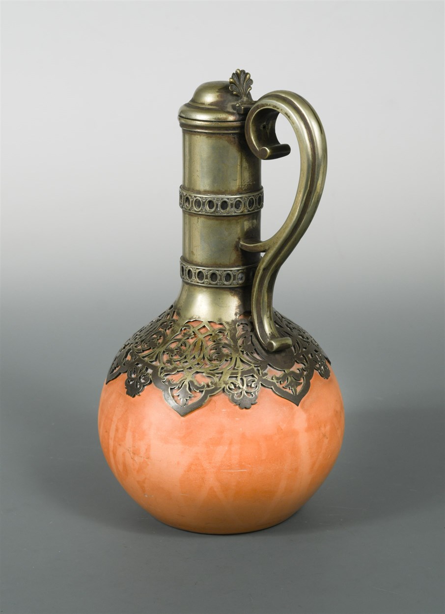 Lot 18 - A Wedgwood terracotta ewer, circa 1870