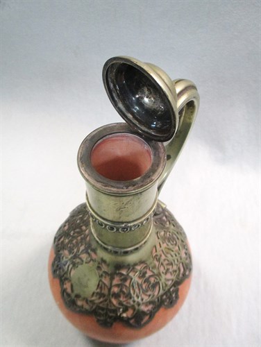 Lot 18 - A Wedgwood terracotta ewer, circa 1870