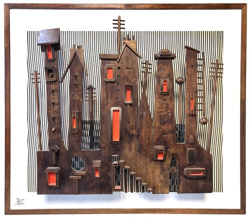 Lot 141 - Pierre Noel Martin, (born 1920), Townscape, 1981