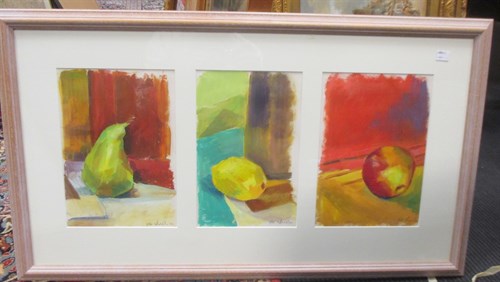 Lot 488 - *** Finola (British, 20th Century), A tryptych...