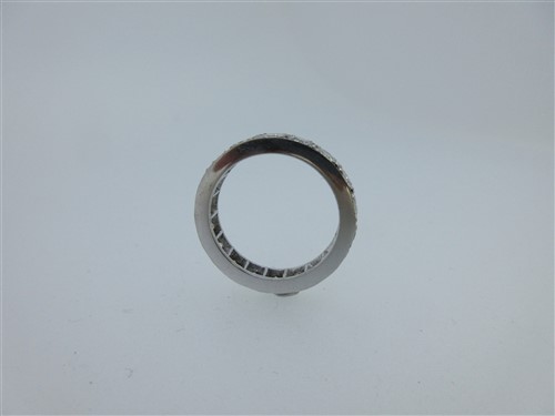 Lot 217 - A diamond full hoop eternity ring