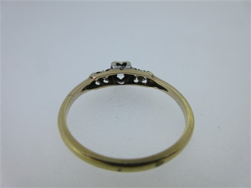 Lot 123 - A Victorian garnet carbuncle and diamond pendant together with a diamond ring