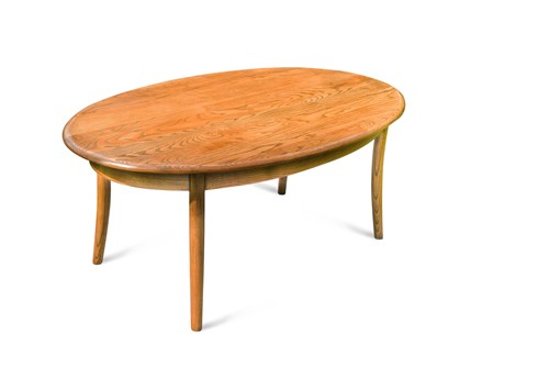 Lot 312 - An Ercol blonde ash coffee table
