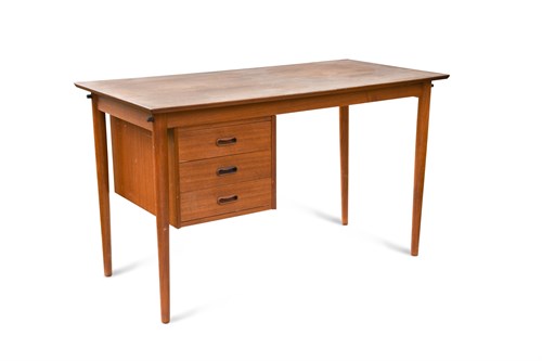 Lot 298 - Arne Vodder for H. Sigh & Sons, a mid-century Danish teak desk