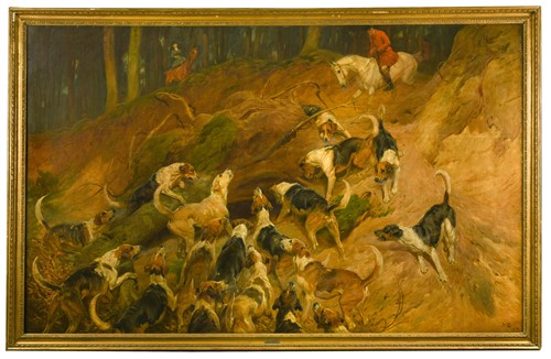 Lot 255 - John Charlton RBA, RI, ROI (British 1849-1917)
