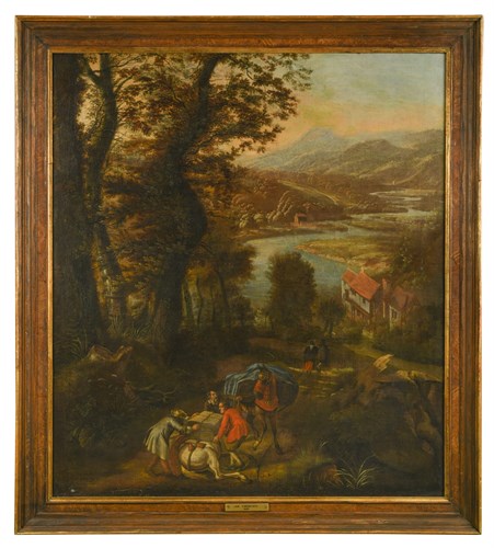 Lot 103 - Studio of Jan Siberechts (Flemish, 1627-1703)