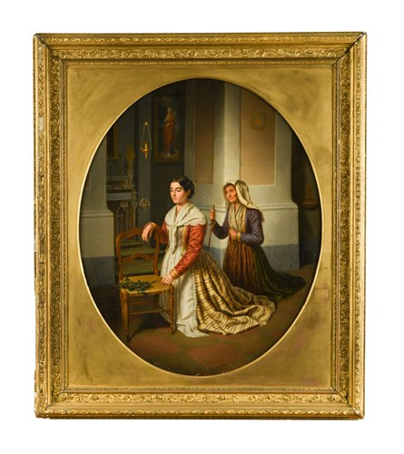 Lot 159 - John Bagnold Burgess, RA (British, 1829-1897)