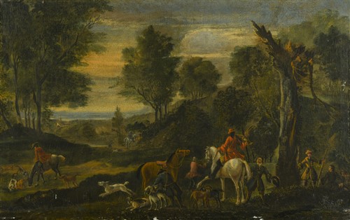 Lot 104 - Anglo-Dutch School, circa 1700