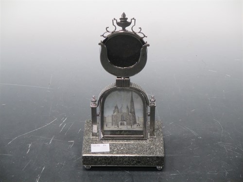 Lot 34A - A mid 19th century Russian pocket watch stand,...