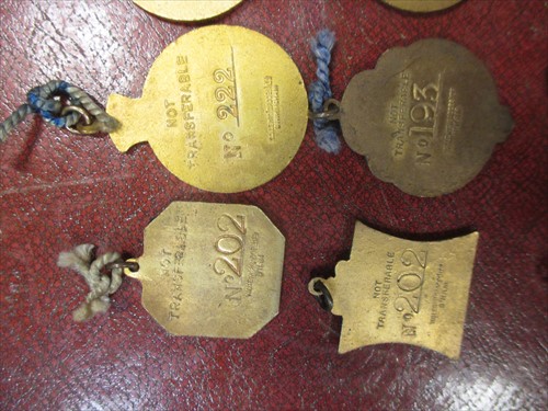 Lot 364 - A rare group of Henley Royal Regatta stewards' enclosure badges