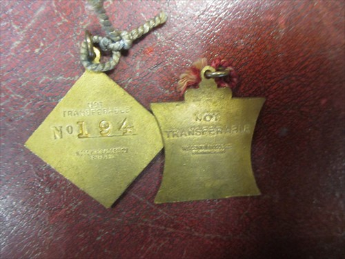 Lot 364 - A rare group of Henley Royal Regatta stewards' enclosure badges