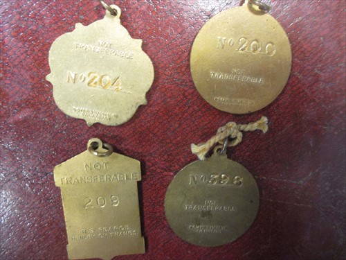 Lot 364 - A rare group of Henley Royal Regatta stewards' enclosure badges