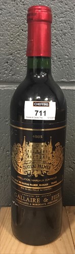 Lot 711 - Chateau Palmer