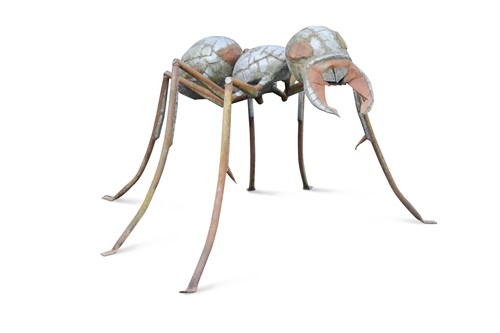 Lot 108 - Obediar Creations and Frailloop, a large welded steel model ant