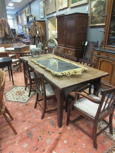 Lot 397 - A French 19th century fruitwood farmhouse...